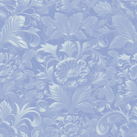 Classical luxury old fashioned damask ornamentの写真素材