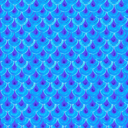 Japanese seamless pattern with scales. geometric pattern. fish scale pattern.の写真素材