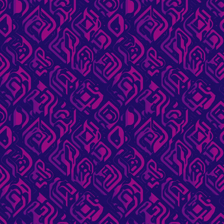 Structure of decorative intricate lines, rhombuses, circles. Modern Luxury Graphic Ornament Vintage Art Illustrationの写真素材