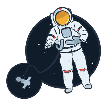 Cosmic icon illustration.のイラスト素材