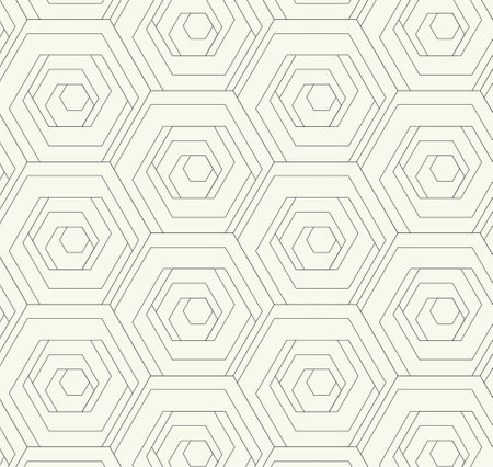 Vector monochrome geometric pattern in simple graphic design. Fashion trendy geometry.のイラスト素材
