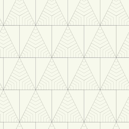 Vector monochrome geometric pattern in simple graphic design. Fashion trendy geometry. Vector illustration.のイラスト素材