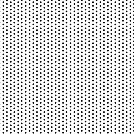 Abstract geometric pattern with circles, crosses, stripes, lines. Seamless vector background. White and black ornament. Modern reticulated graphic design.のイラスト素材