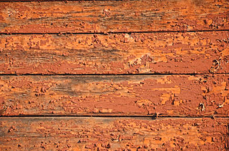 Texture of old wooden brown boards as Backgroundの写真素材
