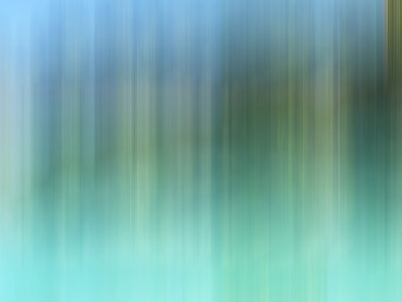 Green landscape in blurred motion, vertical stripes