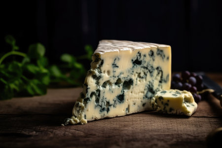 Wedge Of Tangy Roquefort Cheeseの素材