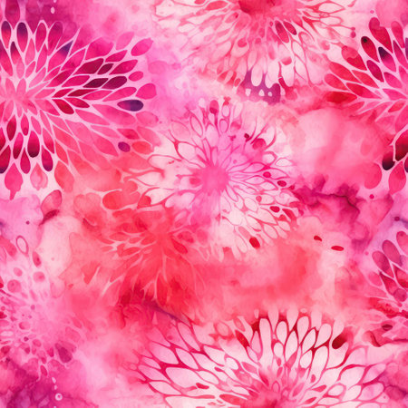 Seamless Background Pink Tiedye Backgroundの素材
