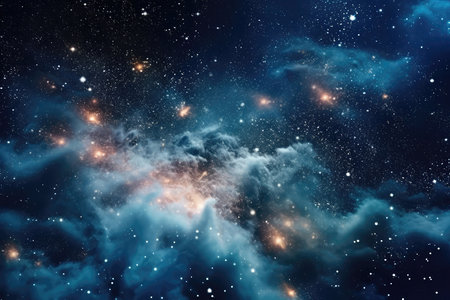 Mesmerizing View Of Star Cluster, With Thousands Of Stars Densely Packed Togetherの素材
