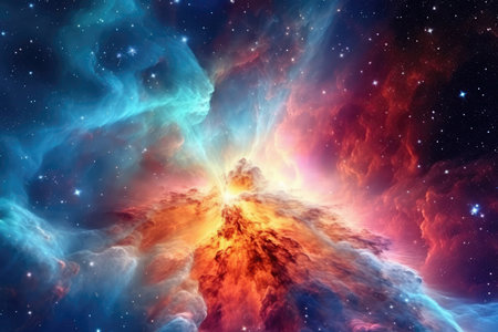 The Aweinspiring Beauty Of The Orion Nebula, Stellar Nurseryの素材