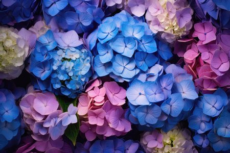 Immerse Yourself In The Enchanting World Of Hydrangea Flowers.の素材