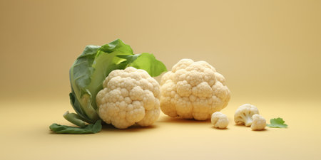 Potatoes And Cauliflower.の素材