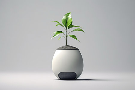 Growing Tech Plant.の素材