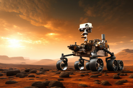 The Crucial Role Of Ai In Space Exploration: Enhancing Robotic Exploration And Supporting Astronauts.の素材
