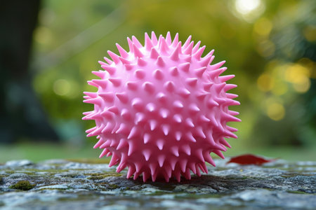 Spiked Pink Ball For Myofascial Releaseの素材