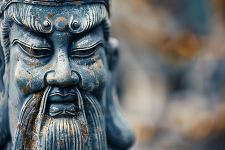 Portrayal of a dignified man embodying intelligence and authority. Concept Powerful Leadership, Intellectual Statureの素材