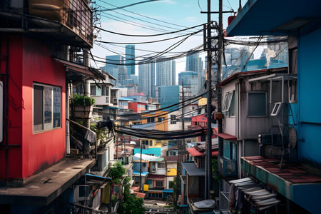 Urban Development in South Korea. Concept Infrastructure Growth, City Transformation, Economic Impact, Sustainable Planning, Urban Innovationの素材