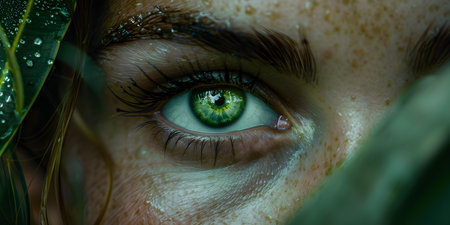 A close-up exploration of the captivating nuances of nature. Concept Nature Photography, Close-Up Shots, Captivating Detailsの素材