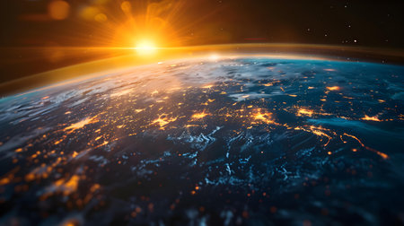 Exploring the Exquisite Beauty of Planet Earth through an Incredible Close-up Shot. Concept Nature Photography, Macro Shots, Close-up Images, Planet Earth Beauty, Exquisite Detailsの素材