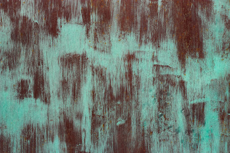 Rusty metal texture. Old grunge rusty metal background. Rusty metal surface with old paint.の写真素材