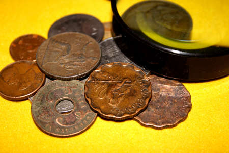 old coinsの写真素材