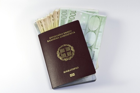 photo of euro  banknotes, Money launderingの写真素材