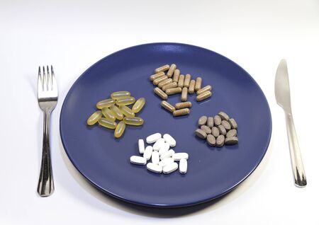 vitamins and supplementsの写真素材