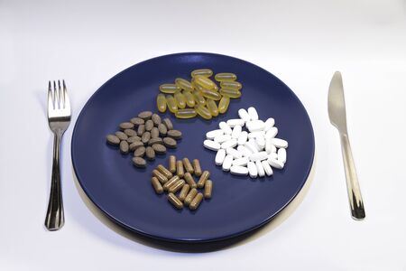 vitamins and supplementsの写真素材