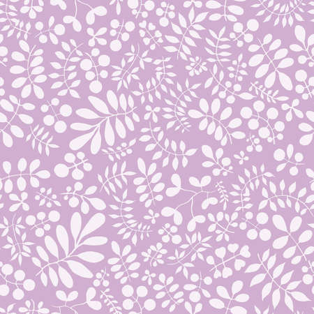 Lilac background with white flowers. Watercolor illustration.Luxury background with sprigs of plants on a purple background. Illustration for printing on fabrics, paper, clothes, things. Fashion design of the year.の写真素材