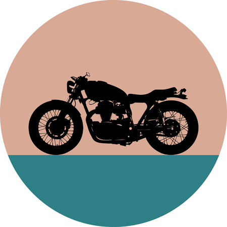 Vintage Motorcycle sport labelのイラスト素材