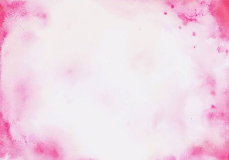 Red watercolor texture streaksの写真素材