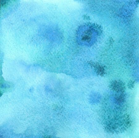 Watercolor background blueの写真素材