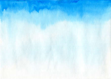 blue abstract watercolor background designの写真素材