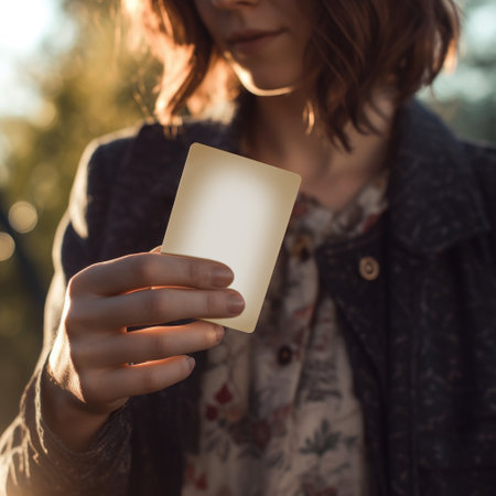 Ai generated. Deck of Playing cards mockup Playing cards in womens handsの素材