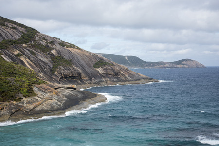 Landscape in Torndirrup National Park, Albanyの写真素材