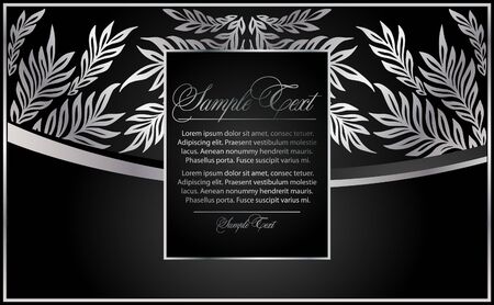 abstract black backgroundのイラスト素材