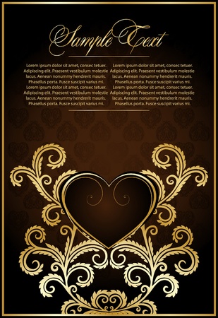 elegance floral backgroundのイラスト素材