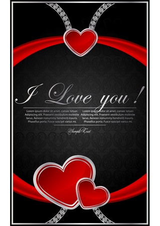 valentine's day backgroundのイラスト素材