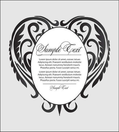 Vector floral decorのイラスト素材