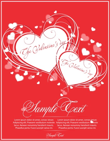 romantic love backgroundのイラスト素材