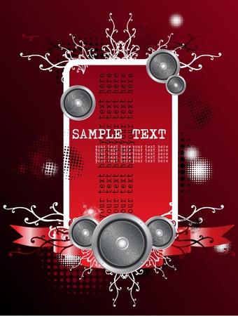  disco backgroundのイラスト素材