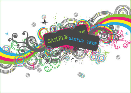 Colored designのイラスト素材