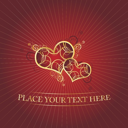 red heartのイラスト素材