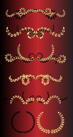 red setのイラスト素材