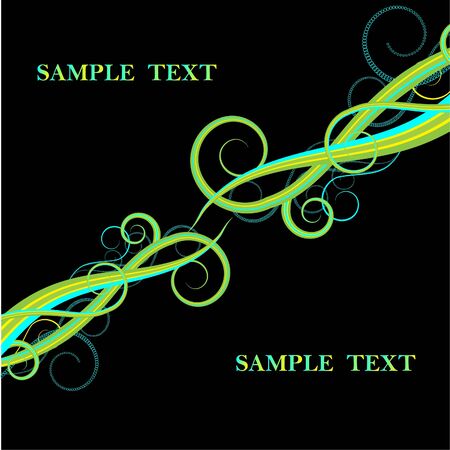 Turquoise flower patternのイラスト素材