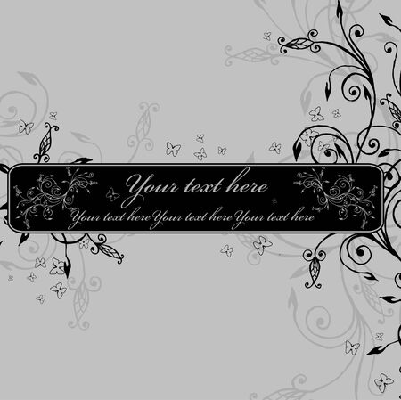  floral backgroundのイラスト素材