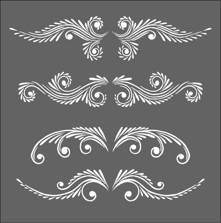  floral set  のイラスト素材