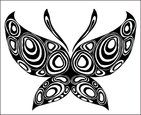 beauty butterflyのイラスト素材