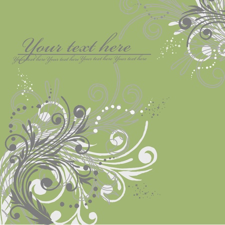  ornament In flower styleのイラスト素材