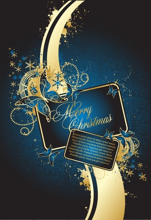 abstract xmas cardのイラスト素材