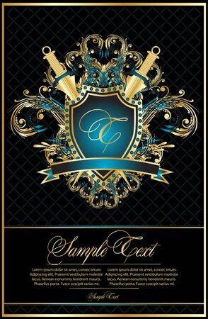 antique element for decorationのイラスト素材